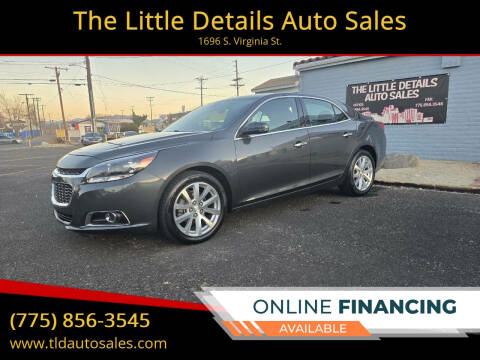 2014 Chevrolet Malibu for sale at The Little Details Auto Sales in Reno NV