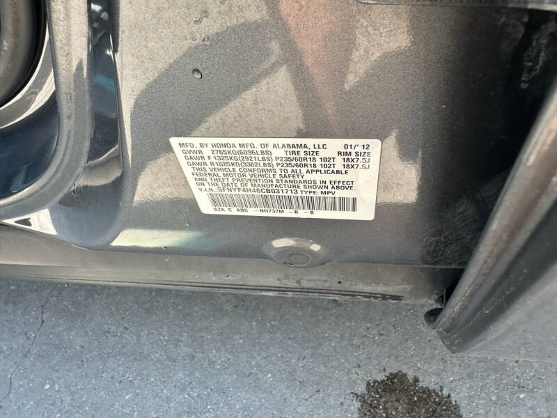 2012 Honda Pilot EX