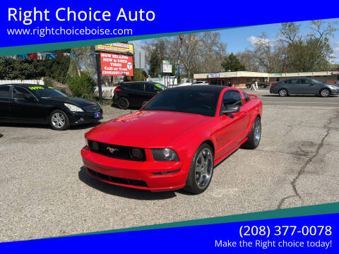 2005 Ford Mustang for sale at Right Choice Auto in Boise ID