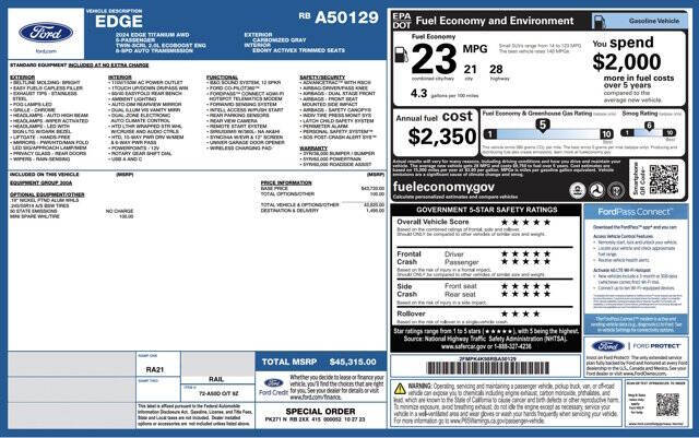 2024 Ford Edge Titanium
