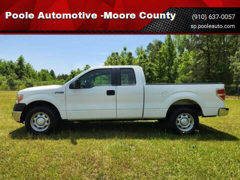 2014 Ford F-150 for sale at Poole Automotive -Moore County in Aberdeen NC