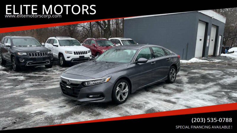 2018 Honda Accord for sale at ELITE MOTORS in West Haven CT