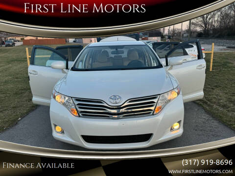 2010 Toyota Venza for sale at First Line Motors in Brownsburg IN