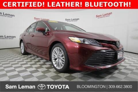 2018 Toyota Camry for sale at Sam Leman Toyota Bloomington in Bloomington IL