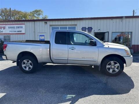 2006 Nissan Titan for sale at Keisers Automotive in Camp Hill PA