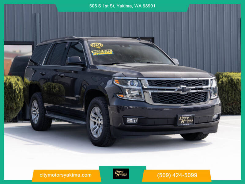 2015 Chevrolet Tahoe for sale at City Motors of Yakima in Yakima WA