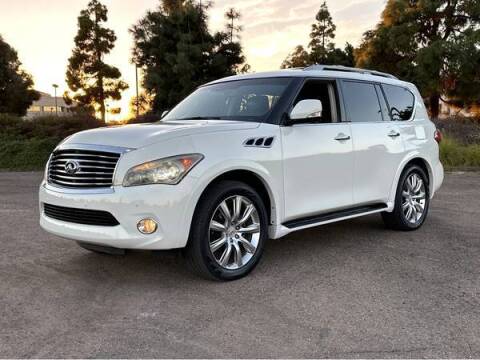 2013 Infiniti QX56 for sale at CALIFORNIA AUTO GROUP in San Diego CA