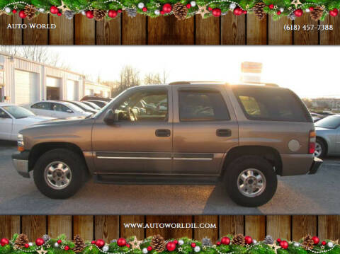 2004 Chevrolet Tahoe for sale at Auto World in Carbondale IL