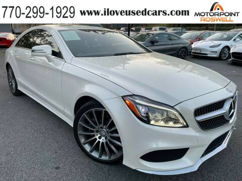 2016 Mercedes-Benz CLS for sale at Motorpoint Roswell in Roswell GA