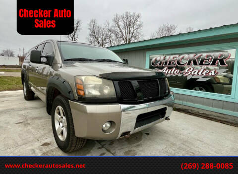 2006 Nissan Titan for sale at Checker Auto Sales in Augusta MI