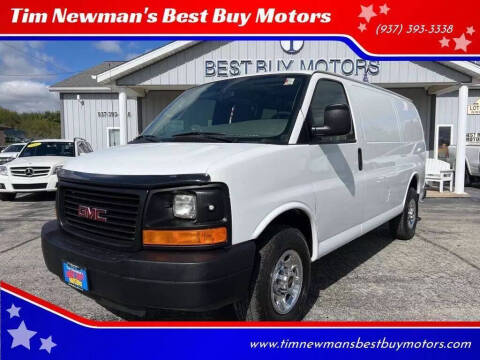 2015 GMC Savana for sale at Tim Newman's Best Buy Motors in Hillsboro OH