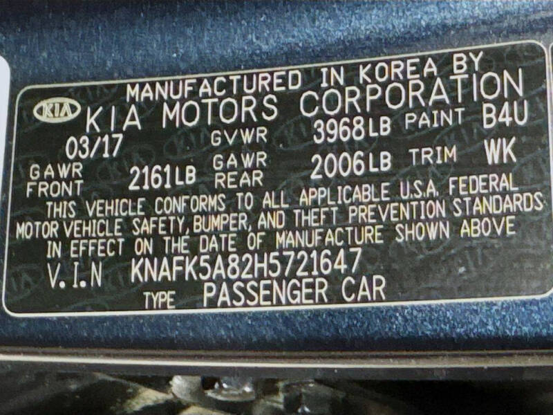 2017 Kia Forte5 LX