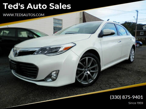 2014 Toyota Avalon for sale at Ted's Auto Sales in Louisville OH