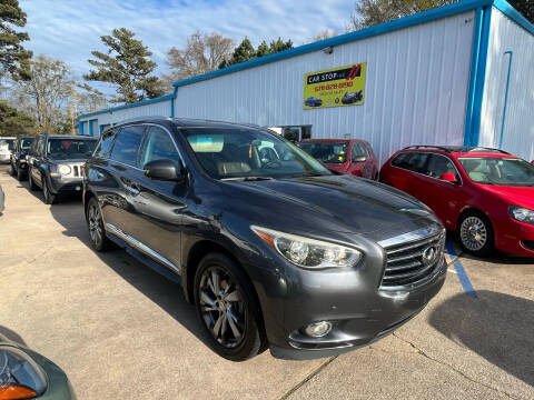 2013 Infiniti JX35 for sale at Car Stop Inc in Flowery Branch GA