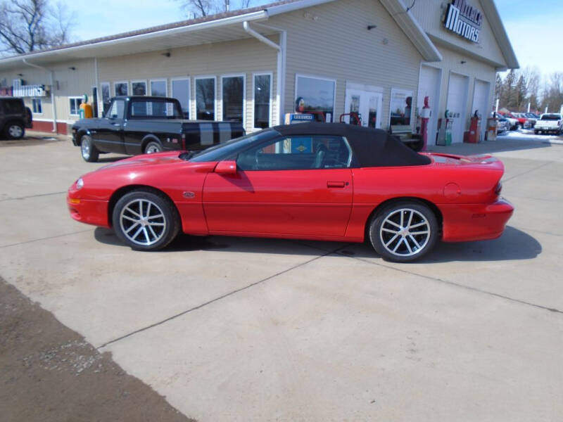 2002 Chevrolet Camaro for sale at Milaca Motors in Milaca MN