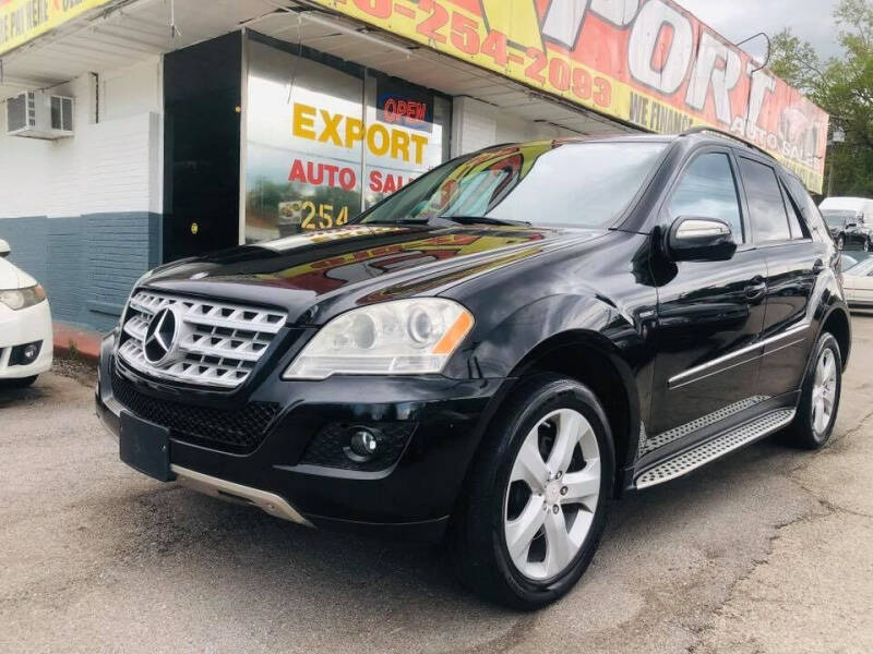 2009 Mercedes-Benz M-Class for sale at EXPORT AUTO SALES, INC. in Nashville TN