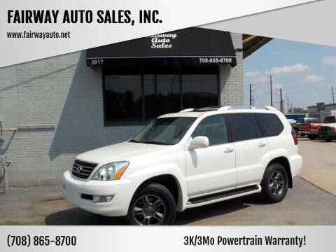 2008 Lexus GX 470 for sale at FAIRWAY AUTO SALES, INC. in Melrose Park IL