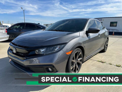 2021 Honda Civic for sale at Andes Motors in Bloomington CA