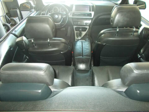 2012 BMW 6 Series 650i