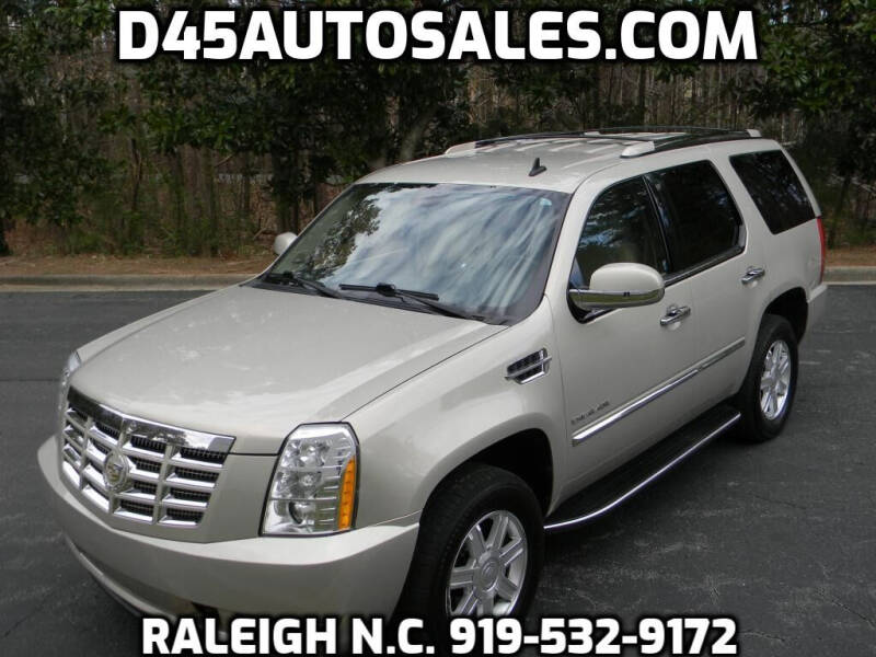 2012 Cadillac Escalade for sale at D45 Auto Brokers in Raleigh NC