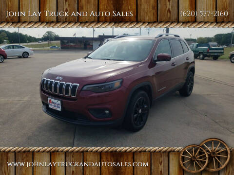 2019 Jeep Cherokee for sale at John Lay Truck and Auto Sales in Independence KS