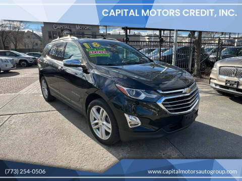 2018 Chevrolet Equinox for sale at Capital Motors Credit, Inc. in Chicago IL