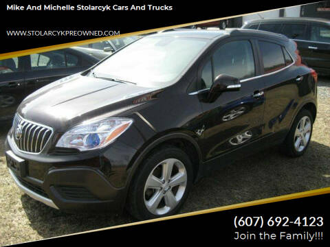 2016 Buick Encore for sale at Mike and Michelle Stolarcyk Cars and Trucks in Whitney Point NY