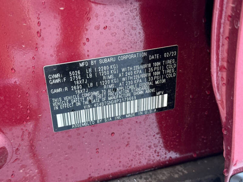 2023 Subaru Outback Limited XT