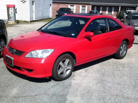 2004 Honda Civic for sale at Wamsley's Auto Sales in Colonial Heights VA