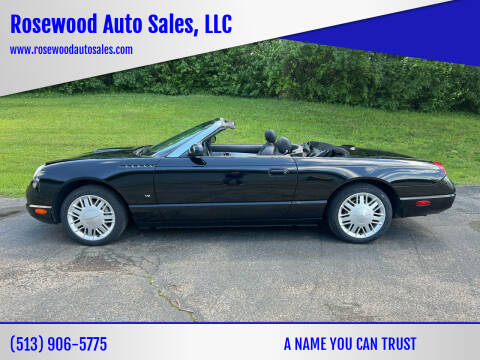 2003 Ford Thunderbird for sale at Rosewood Auto Sales, LLC in Hamilton OH