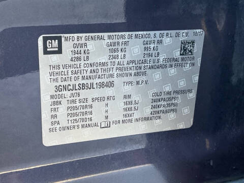 2018 Chevrolet Trax LT