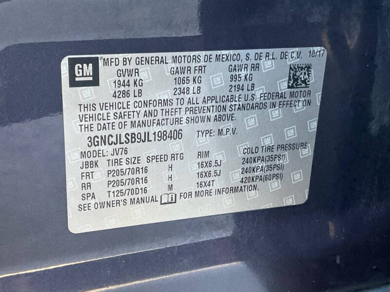 2018 Chevrolet Trax LT