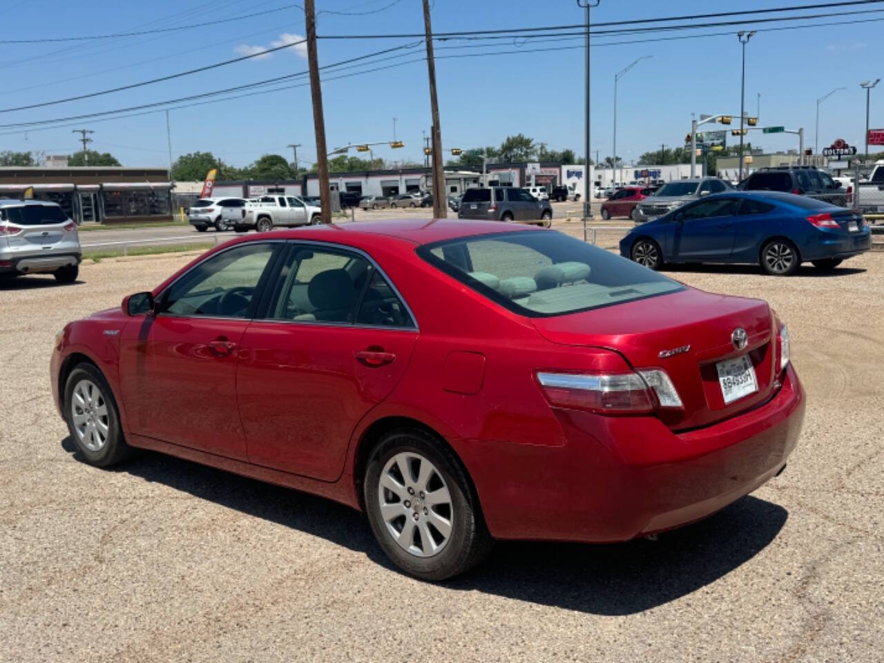 2007 Toyota Camry Hybrid for sale at LEAF AUTO SALE LLC in Lubbock, TX