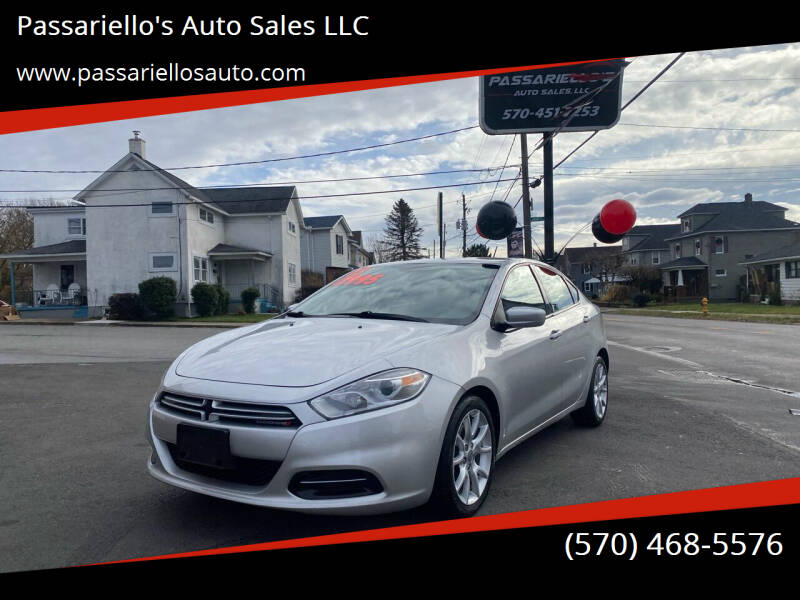 2013 Dodge Dart for sale at Passariello's Auto Sales LLC in Old Forge PA