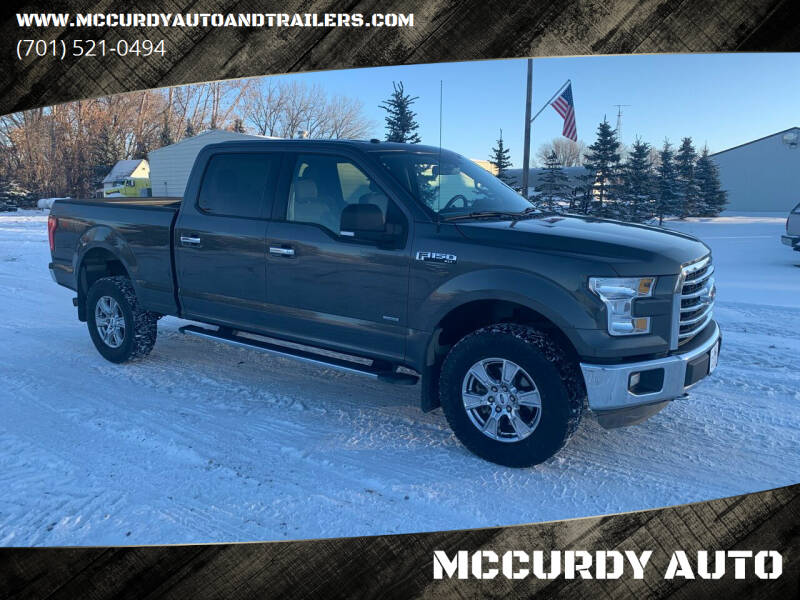 2016 Ford F-150 for sale at MCCURDY AUTO in Cavalier ND