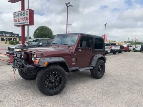 2001 Jeep Wrangler for sale at Killeen Auto Sales in Killeen TX