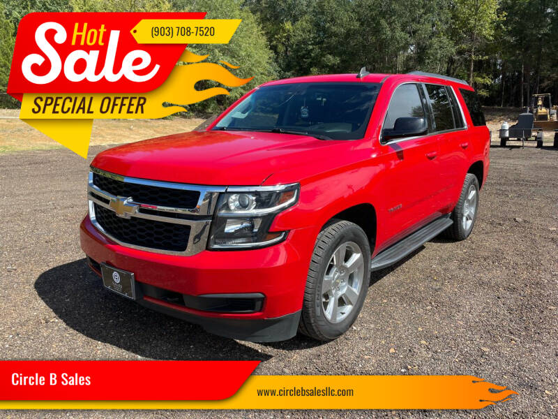 2018 Chevrolet Tahoe for sale at Circle B Sales in Pittsburg TX