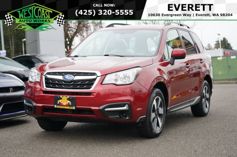 2017 Subaru Forester for sale at West Coast AutoWorks in Everett WA