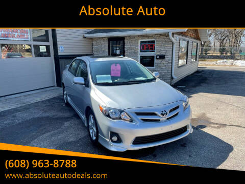 2012 Toyota Corolla for sale at Absolute Auto in Baraboo WI