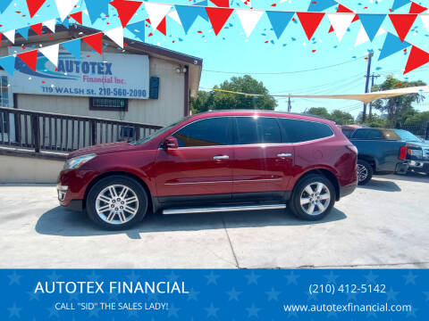 2017 Chevrolet Traverse for sale at AUTOTEX FINANCIAL in San Antonio TX