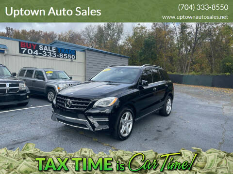 2014 Mercedes-Benz M-Class for sale at Uptown Auto Sales in Charlotte NC