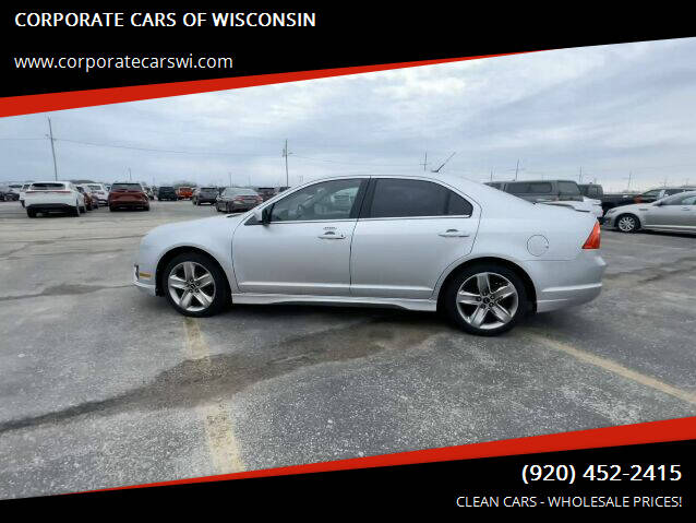 2011 Ford Fusion for sale at CORPORATE CARS OF WISCONSIN in Sheboygan WI