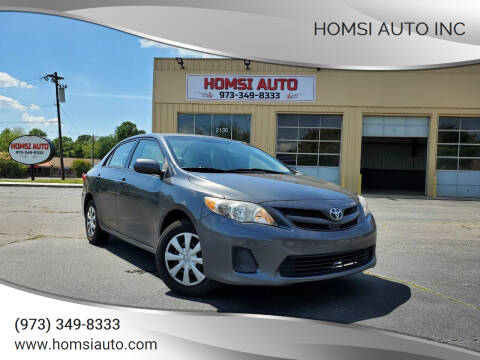 2011 Toyota Corolla for sale at Homsi Auto Inc in Kannapolis NC