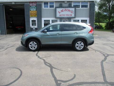 2012 Honda CR-V for sale at LAUZON'S AUTO TECH TOWING in Malone NY