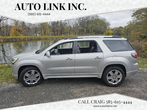 2013 GMC Acadia for sale at Auto Link Inc. in Spencerport NY