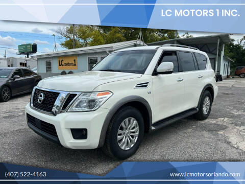 2019 Nissan Armada for sale at LC Motors 1 Inc. in Orlando FL