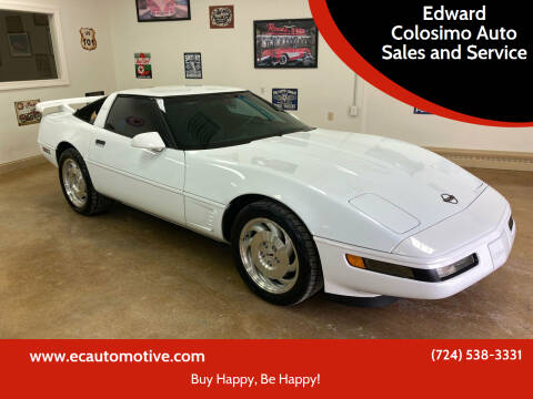 1995 Chevrolet Corvette for sale at Edward Colosimo Auto Sales and Service in Evans City PA