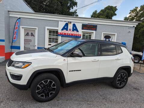 2019 Jeep Compass for sale at A&A Auto Sales in Fuquay Varina NC