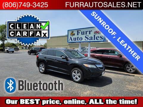 2013 Acura RDX for sale at FURR AUTO SALES in Lubbock TX