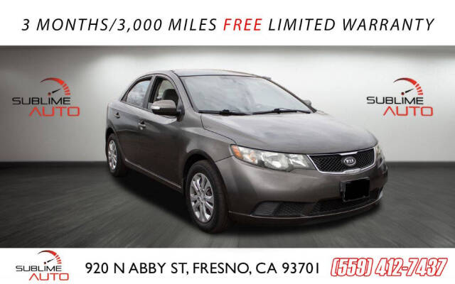 2010 Kia Forte for sale at SUBLIME AUTO in Fresno, CA